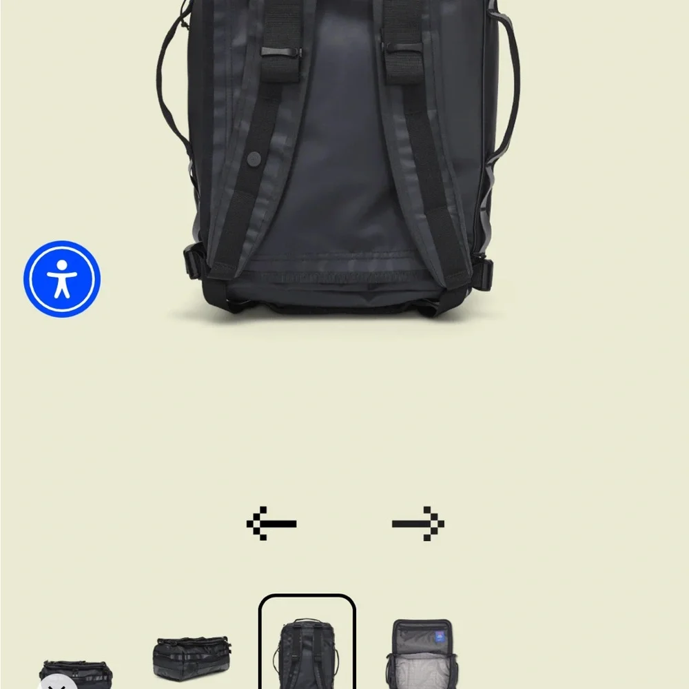 Baboon to the Moon, Go-Bag Mini Backpack, Black - Picture 2 of 11